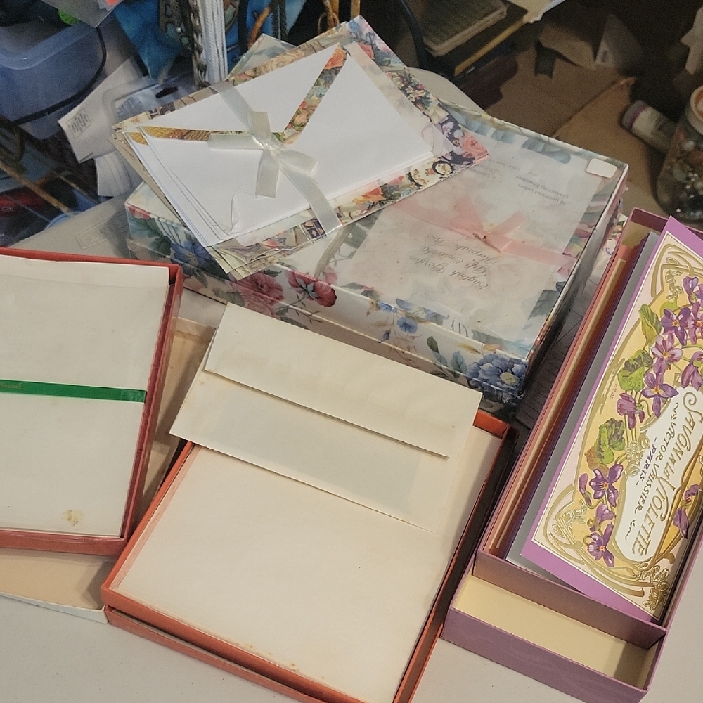 Lot Of VINTAGE STATIONARY